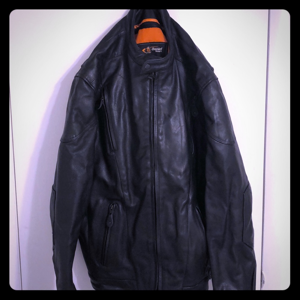Leather (heavy duty) Motorcycle Jacket
